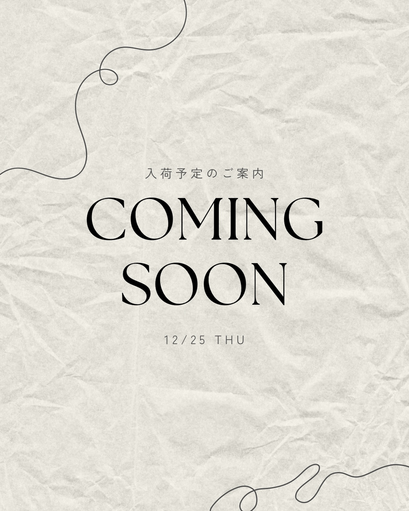 【12/25入荷🎄】
.
こんにちは、SilverLineJapanです✂︎
12/25(木)に商品入荷を予定しております🎁
.
国民三銃士セットを始めとし
多数商品入荷いたします✂️
.
次回入荷・入荷時期が未定の商品もございます
どうぞこの機会をお見逃しなく👀
(該当の商品につきましては
商品ページに記載がございます)
.
当日入荷が完了しましたら
ストーリーにてお知らせいたしますので
今しばらくお待ちください✨
.
入荷希望の商品等や
入荷後の連絡ご希望等ございましたら
お問い合わせフォームより
お気軽にご連絡ください📮
.
#シルバーライン #silverline #トリミングシザー #トリミング #トリマー