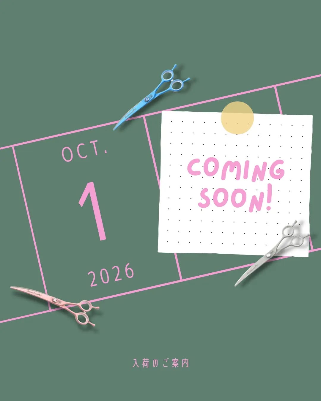 【10/1入荷予定✨】
.
こんにちは、SilverLineJapanです✂︎
10月1日（木）に商品入荷を予定しております🐶
.
販売開始後完売、メーカー品切れとなっていた
シルバーラインCカーブ第2世代7インチがついに再販🩷🩶🩵
ブラック手品やCURLFIXの新サイズも入荷いたします✂️
楽しみにお待ちくださいませ😊
.
当日入荷が完了しましたら
ストーリーにてお知らせいたしますので
是非ご確認くださいませ✨
.
入荷希望の商品等や
入荷後の連絡ご希望等ございましたら
お問い合わせフォームより
お気軽にご連絡ください📮
.
#シルバーライン #silverline #トリミングシザー #トリミング #トリマー